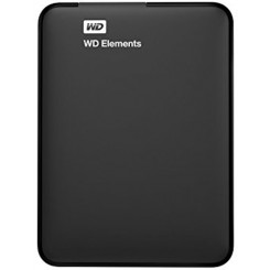 WD 1 TB Elements Portable Drive WDBUZG0010BBK - Hard drive - 1TB - external (portable) - USB 3.0